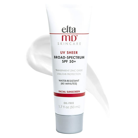 Protector solar EltaMD UV Sheer Face SPF 50+, tubo de 50 ml