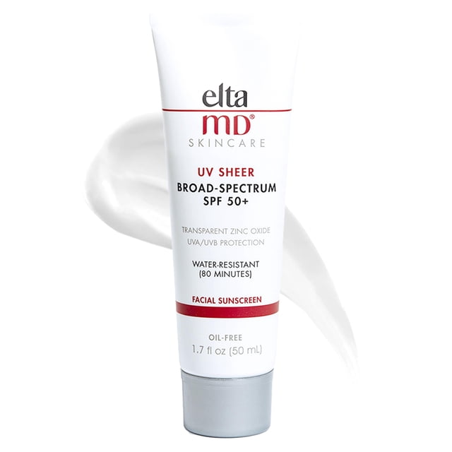 Protector solar EltaMD UV Sheer Face SPF 50+, tubo de 50 ml