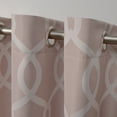 thumbnail image 3 of Exclusive Home Trilogi Woven Blackout Grommet Top Curtain Panel Pair, 3 of 6