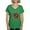 Irish Green, variant on CafePress - Chinese Zodiac Dragon Women's V Neck Dark T Shirt - Women's V-Neck Dark T-Shirt