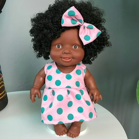 matoen Baby Movable Joint African Doll Toy Black Doll Best Gift Toy Christmas (Best Christmas Toys For Toddlers 2019)