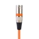 thumbnail image 3 of Cable de DJ de escenario DMX de 5.9 pies Cable conector XLR de 3 pines macho a hembra (naranja) Ehuebsd  Para estrenar, 3 of 9