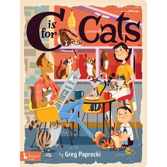 Alphabet Primers C Is for Cats, (Board Book)