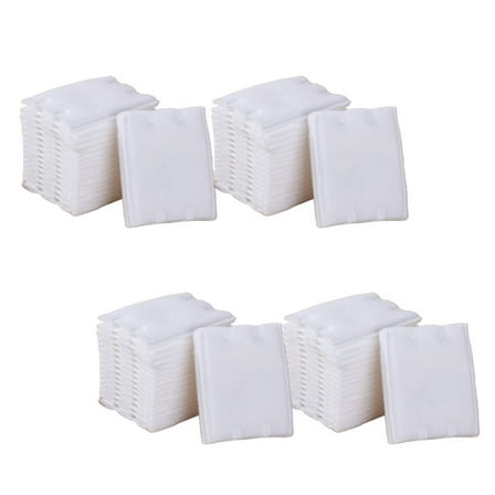 HEMOTON 222-Pack White Cotton Pads for Facial Cleansing and Makeup Removal, Soft and Gentle