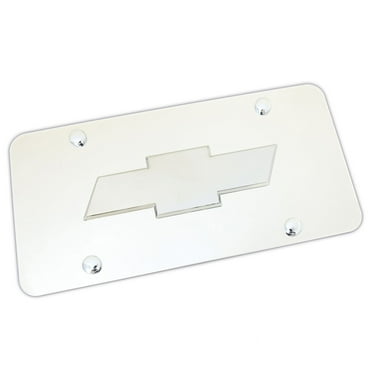 Chevrolet New Logo License Plate (Chrome)