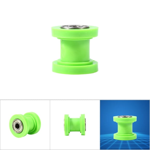 CHAIN ROLLER TENSIONER GUIDE WHEEL DIRTBIKE PIT BIKE NYLON BEARING YELLOW BLUE GREEN RED
