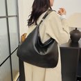 thumbnail image 3 of Bolso Hobo Elegante Mano Suave Y Holgado Hombro PU para Mujer Bolsos Diario, 3 of 9