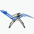 thumbnail image 5 of Kamp-Rite Outdoor Folding Reclining Zero Gravity Chair w/Head Pillow, Blue, 5 of 9