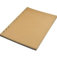 thumbnail image 1 of Methold Paquete de 2 álbumes de fotos de hojas sueltas para el crecimiento del bebé, cubierta de imagen coleccionable, pintura escolar, papel cartulina Papel kraft, 1 of 6