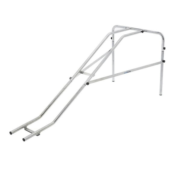 Discount Ramps Aide Rampe de Quilles EZ-Wolter pour Enfants, Capacité de 20 lb, Argent