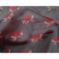 thumbnail image 4 of oneOone Silk Tabby Fabric Branch & Bird Block Decor Fabric Printed BTY 42 Inch Wide, 4 of 4