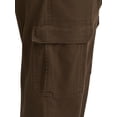thumbnail image 6 of Wrangler Men's and Big Men's Relaxed Fit Cargo Pants With Stretch, 6 of 9