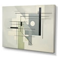 thumbnail image 2 of Designart "Intersecting Perspectives Beige Suprematism II" Abstract Suprematism Canvas Wall Art, 2 of 5