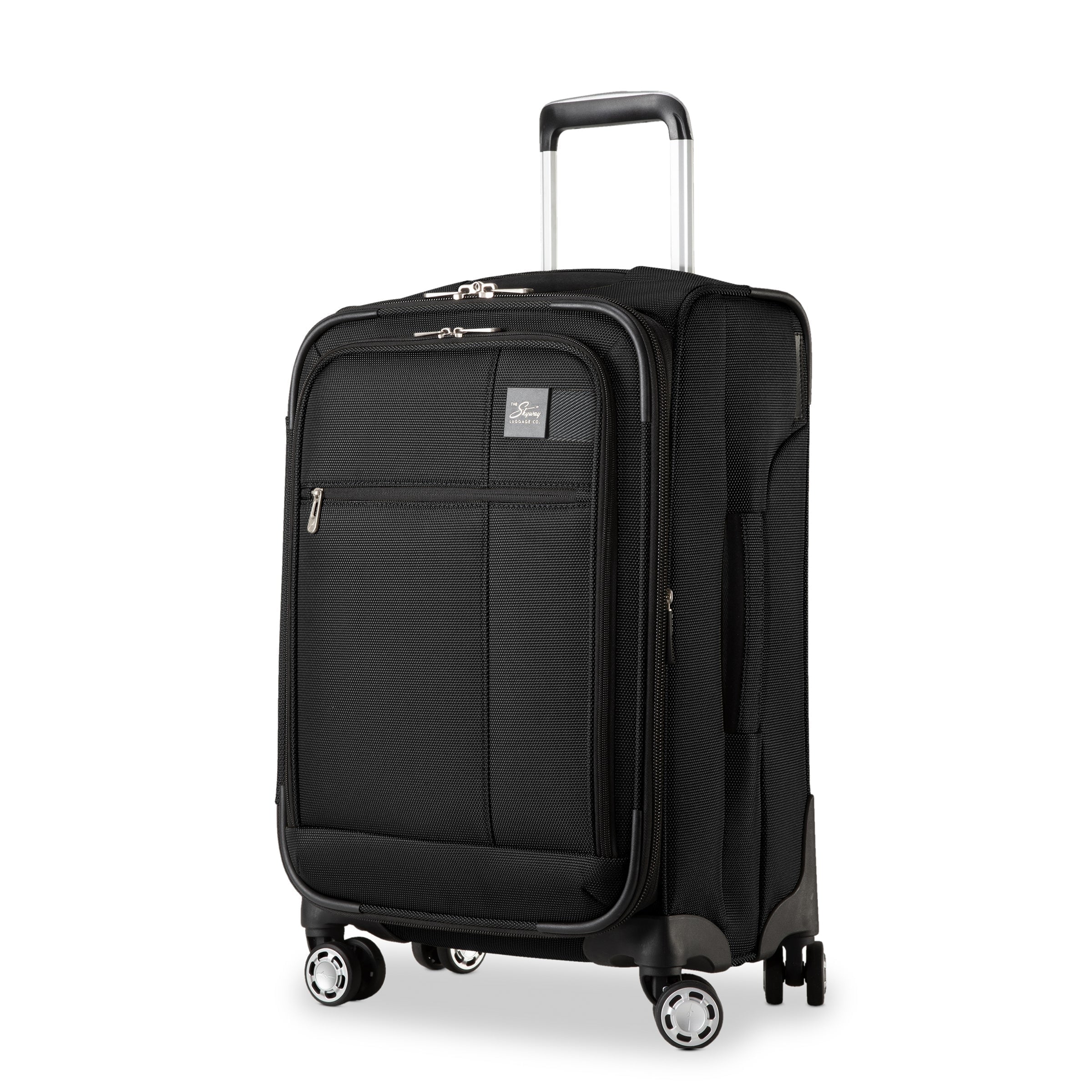 Skyway Luggage Sigma 7.0 20" Softside 8-Wheel Carry-on, Spinner, Adult, Black