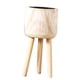 thumbnail image 5 of Maceta con soportes, moderna maceta rústica para balcón. Medio, 5 of 9