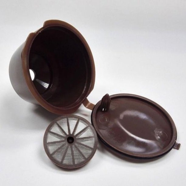 ADDHAT Reutilizable Para Cápsulas De Café Espresso Color Café Para Uso Sencillo