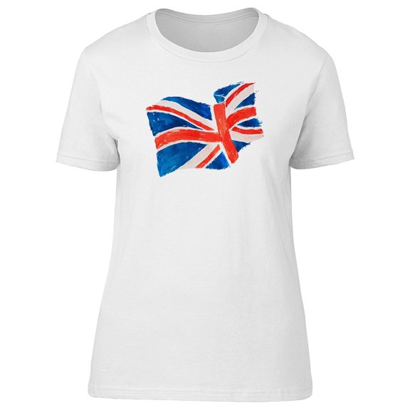 Great Britain Watercolor Flag Tee Men's -Image by Shutterstock