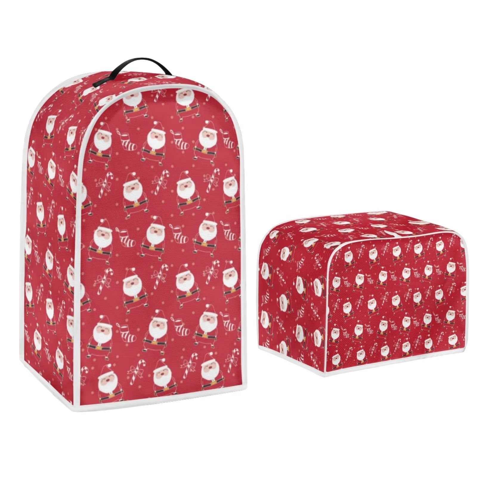 Renewold Toaster Cover Blender Cover for Kitchen Christmas Socks Santa Case Small Appliance