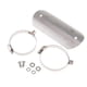 thumbnail image 1 of Protector de talón para silenciador de escape de motocicleta Harley n. degree 1 Plata, 1 of 5