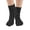 Black, variant on 6-Pair Buster Brown Seamless Toe Cotton Socks Multi 11