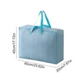 thumbnail image 3 of Uuiauoio Extra Heavy Duty Large Moving Bags with Strong Zipper & Comfortable Handles, Sturdy & Durable Clothes Storage Bags Totes Bins, Packing Moving Boxes for College Supplies, 3 of 6