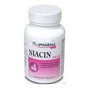 PlusPharma Niacin Tablets, 500 mg, 100 Count