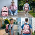 thumbnail image 2 of ZUXONGSY Cat Book Print Backpack for Girls 17 Inches Schoolbag with Lunch Bag Pencil Case and Water Bottle Holder, Travel Outdoor Daypack College School Bag, 2 of 6