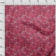 thumbnail image 3 of oneOone Cotton Poplin Pink Fabric Abstract Floral Quilting Supplies Print Sewing Fabric By The Yard 56 Inch Wide, 3 of 4
