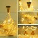 thumbnail image 4 of Paquete de 6 luces solares para botellas de vino, 20 luces solares LED para bodas, Navidad, vacaciones, decoración de jardín, 4 of 5