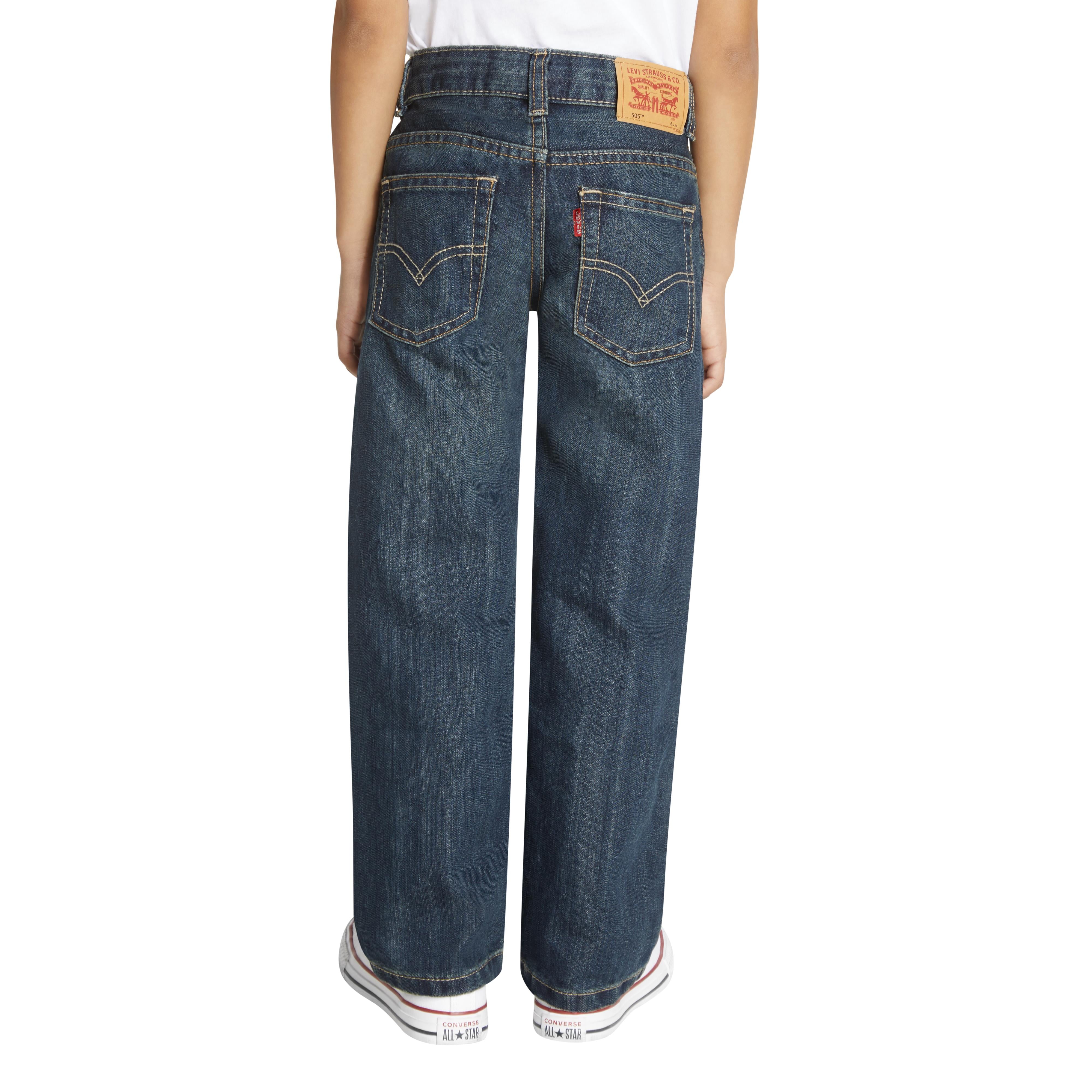 Levi's Regular Fit Adjustable Waistband Jeans, 16 (Men's