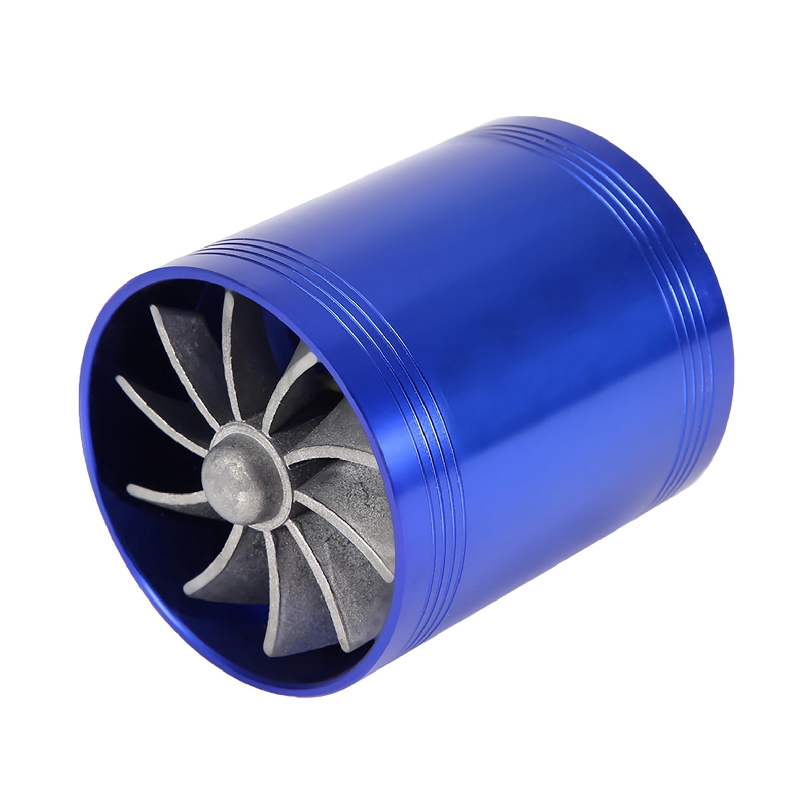 Turbonator Dual Fan, Gas Fuel Super Air Intake Turbonator Fuel Saver