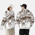 thumbnail image 4 of Gaeub Woodland Forest With Deers Men's and Women's UPF 50+ Long-Sleeved Sun Protection Clothing, Fishing Shirt Long Sleeve Zip-3X-Large, 4 of 7