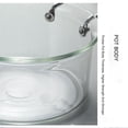 thumbnail image 4 of Clear Glass Cooking Pot Glass Saucepan with Lid, High Borosilicate Heat-Resistant Glass Clear Noodle Pot Pan Stew Cooker For Pasta Instant [Energy Class A], 4 of 7