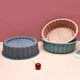 thumbnail image 5 of Happy Date Kitchen Silicone Baking Molds,Non-Stick Cake Pan with Chocolate Cupcakes  Shape,Reusable Food-Grade for Kitchen DIY Baking Trays, 5 of 10