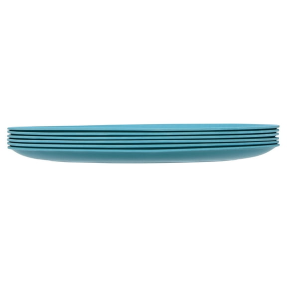 Natura Green- Bamboo Plates- Set of 6- 10 inches (Blue)