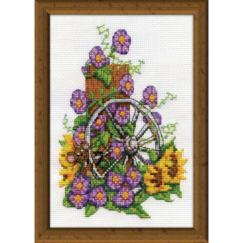 Lanarte Bouquet of Roses Counted CrossStitch Kit