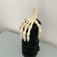 thumbnail image 4 of Dserhfy Halloween Skeleton Hand 3D Printed Plastic Human Hand Bone Model Scary Halloween Trick Props for Tableware Party Supplies Haunted House Home Decor, 4 of 8