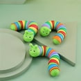 thumbnail image 1 of 12pcs, Cute Bug, Artifact Bug, Swing Colorful Caterpillar Toy, Holiday Party Small Gift, Office Decoration, Classroom Bionics Interest Small Toy, Color Box Packaging, Kids Christmas Gift, 1 of 5