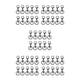thumbnail image 1 of Toystoory 10pcs / set Llaveros Langosta - Llaveros seguros y elegantes para todos los días El precio es bajo Metal Swimming black Type2 NO2, 1 of 6