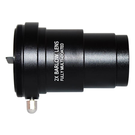 1.25 Inch 2x Fully Multi-Coated Full Metal Lens / For Telescopes - Accept 1.25inch Filters-Also Can Be Used For Astronomical Photography