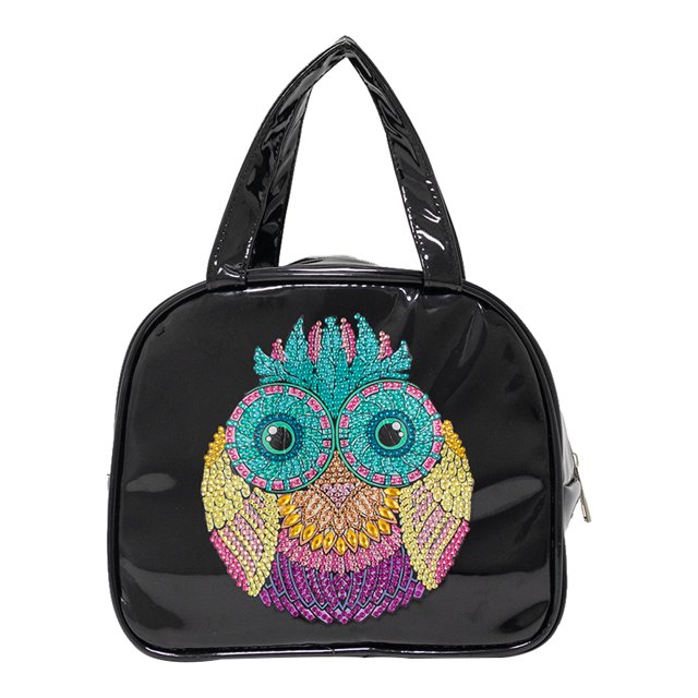 DIY diamante pintura punto taladro almuerzo bolsa mosaico bordado contenedor de almacenamiento FLhrweasw Nuevo