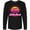 AB-Black, variant on Inktastic Summer Enjoy the Sunshine Malibu Beach California in Pink Long Sleeve T-Shirt