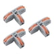 thumbnail image 3 of 6x 3 Piezas Conectores de Cable de 1 a 2 Conectores de Cable Conectores de Cable de Empalme de Terminales de Conexión Rápida Duraderos 32A Fáciles de 6 piezas, 3 of 8