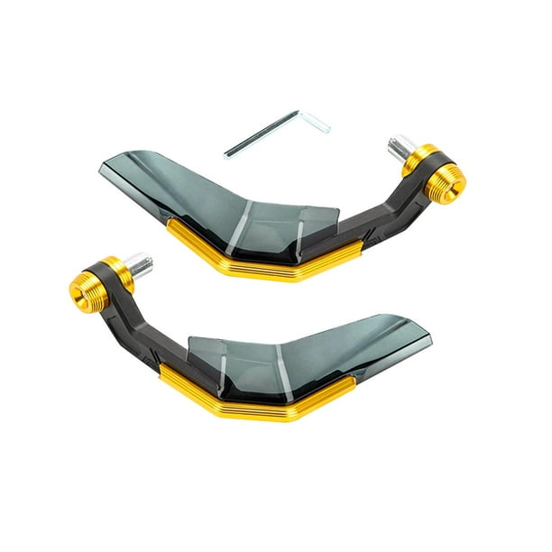 Protectores de manos para motocicleta Cola Paramanos de moto 22 mm Premium Dorado