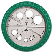 Angle-Circle Maker, Protractor-Compass, 360 Degrees