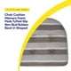 thumbnail image 3 of Cojín para silla Sweet Home Collection, espuma viscoelástica en forma de U, 3 of 6