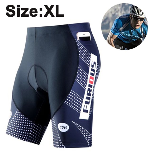 Pantalones cortos de ciclismo para hombre acolchados 3D con medias de ciclismo de secado rápido