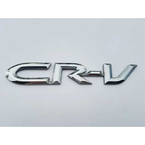 1pcs 3D Badge Replacement Parts Car Trunk Rear Door Badge Decal for 02-06 Honda CRV Chrome