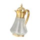 thumbnail image 3 of Jarra de vidrio de Oriente Medio de 1,8 l con pico vertedor, tetera elegante, agua de vidrio Oro, 3 of 9