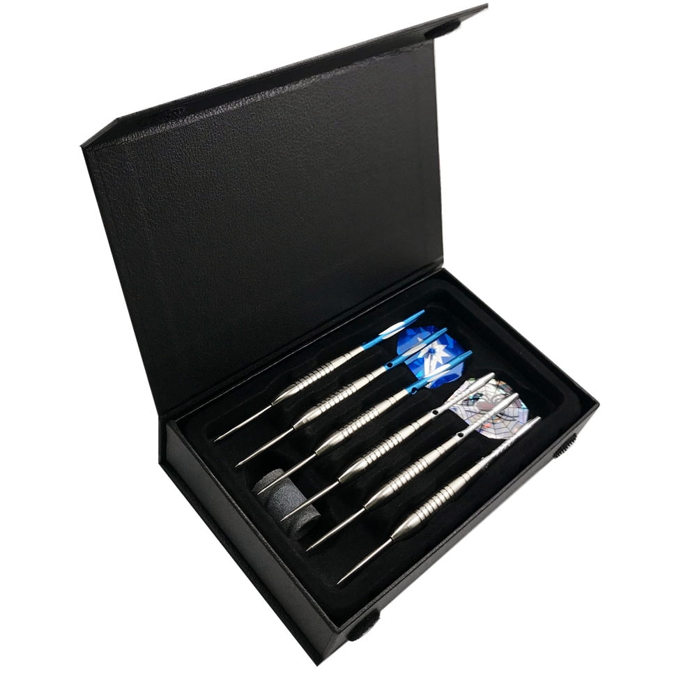 22g Darts Set "Nighthawk" with steel tip | 6 Flights | Darts with steel tips